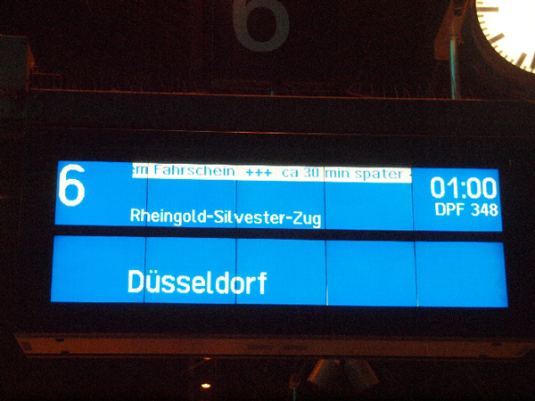 FEK -Große Silvester- Sonderfahrt 31. Dezember 2012